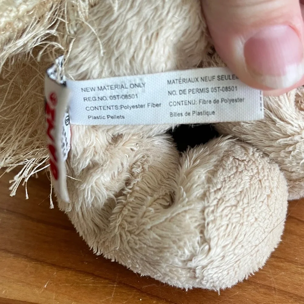 Webkinz Golden Retriever Plush Ganz HM010 Tan Shaggy‎ Dog Stuffed Animal No Code